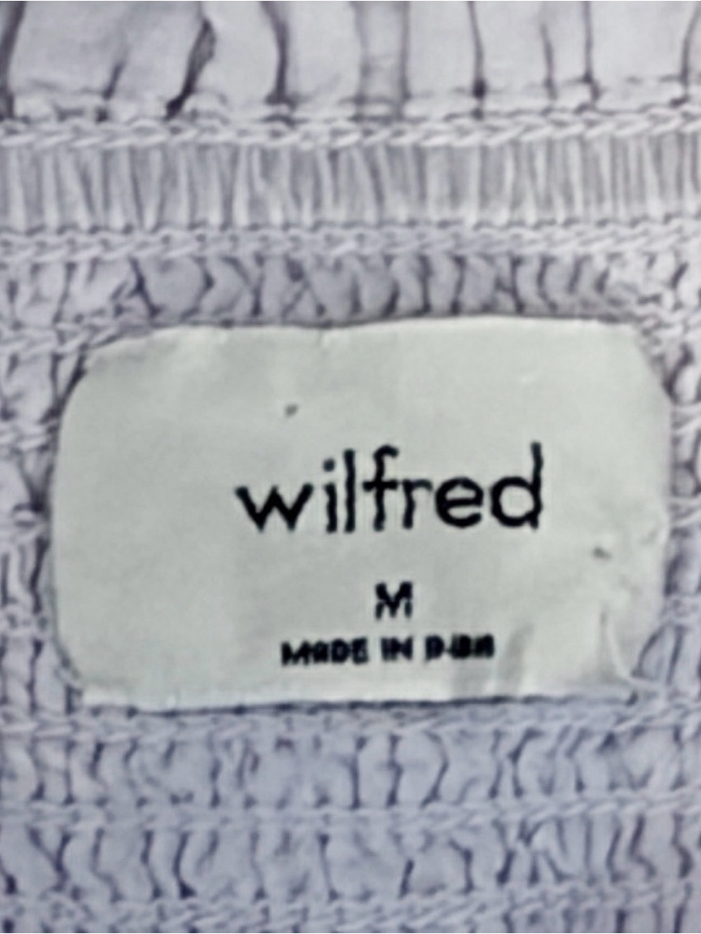 Aritzia WILFRED Tempest Dress Size M Ice Lavender Floral - Picture 10 of 11